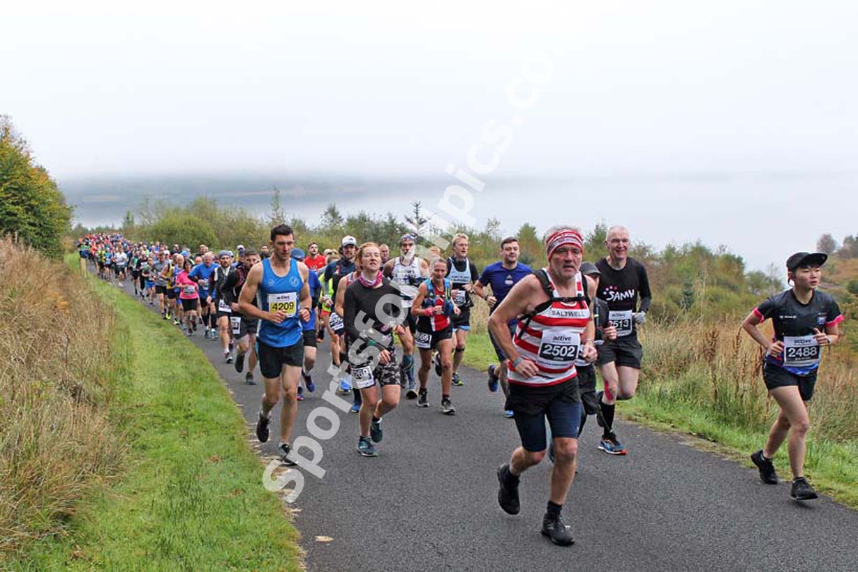 Kielder Marathon, 2019 Kielder Marathon and Half Marathon.  Photo: David T. Hewitson/Sports for All Pics